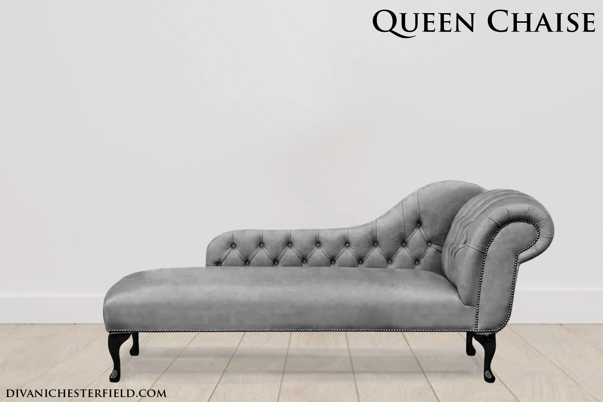 queen anne chesterfield chaise longue