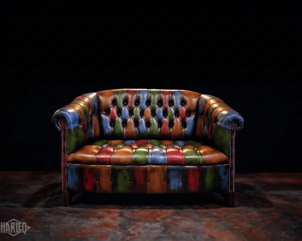 Harleq Byron Patchwork Chesterfield Multicolore