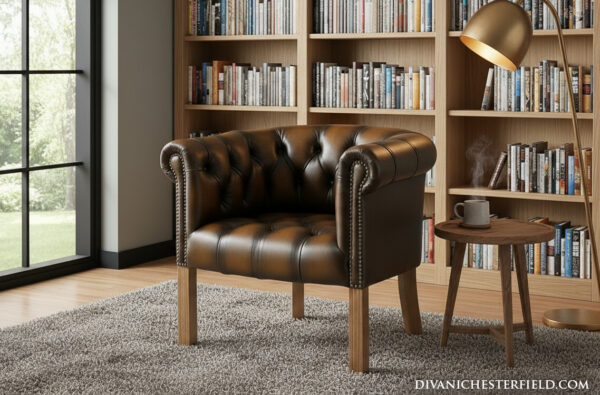 Poltroncina Chesterfield Tub