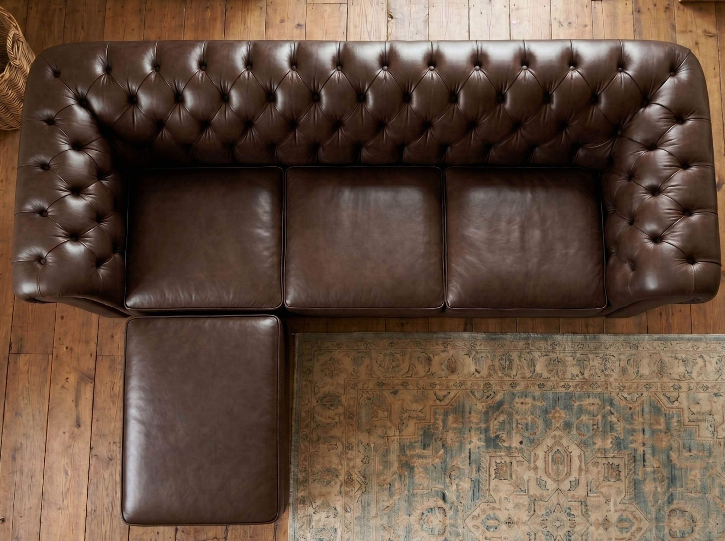 pouf-chaise-longue-divano-chesterfield-pelle-marrone